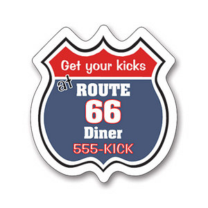 Promotional Magnets: Road Sign Magnets